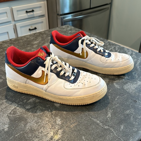 Nike Air Force 1 2007 Charles Barkley Olympics USA. - Picture 2 of 16